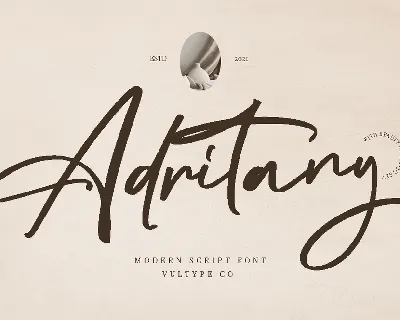 Adritany font