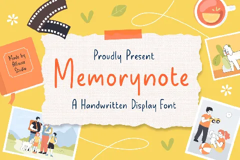 Memorynote font