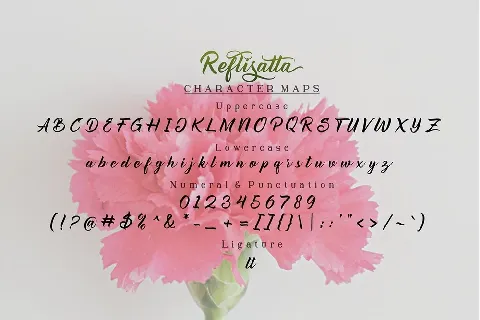 Reflisatta font