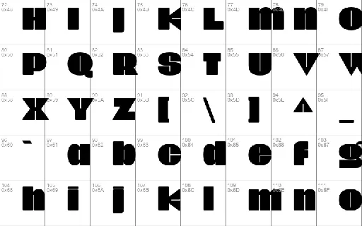 Onick Display font