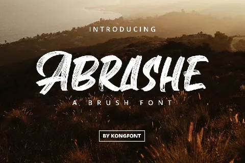 Abrashe font