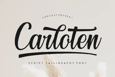 Carloten font