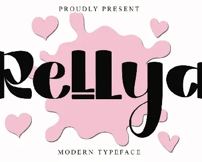 Rellya - PERSONAL USE font