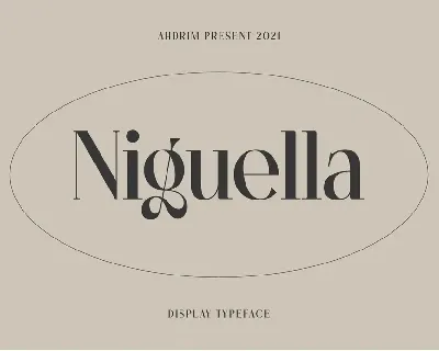 NiguellaDemo font