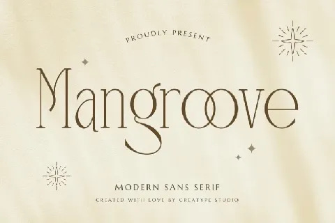 Mangroove font