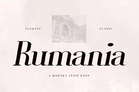 Rumania font