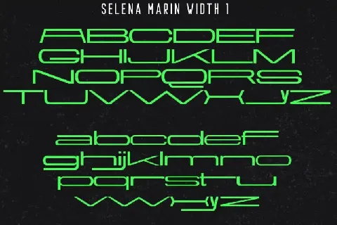 Selena Marin font