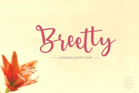 Breetty font