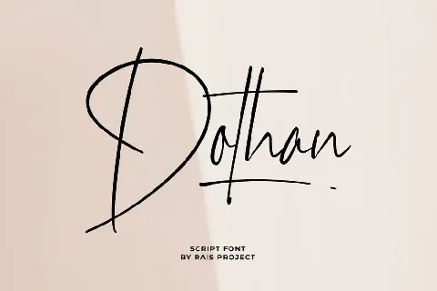 Dothan Demo font