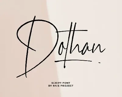 Dothan Demo font