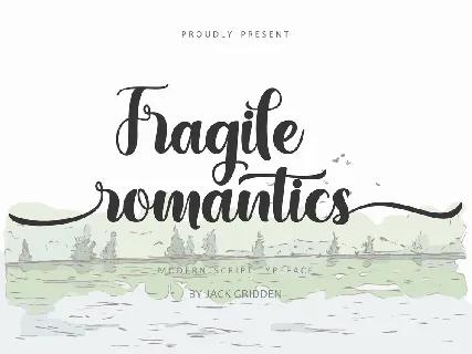 FragileRomantics-personaluse font