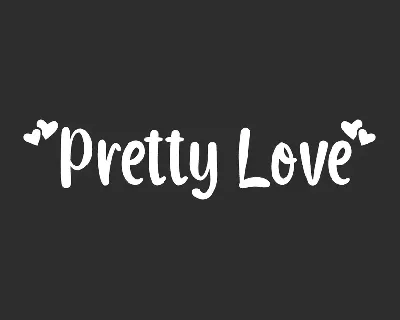 Pretty Love Demo font