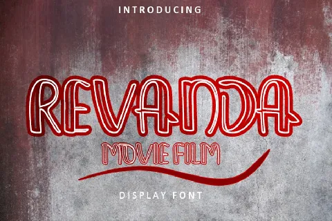 Revanda font