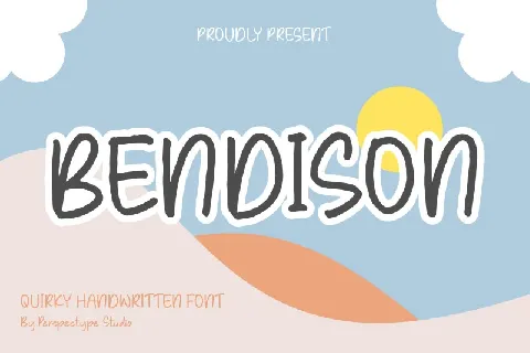 Bendison font