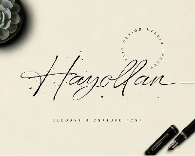 Hayollan font