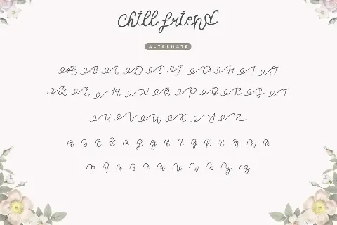 Chill Friend Demo font