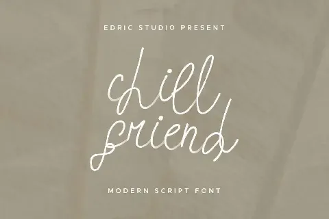 Chill Friend Demo font