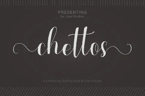 Chettos Script font