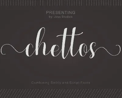 Chettos Script font