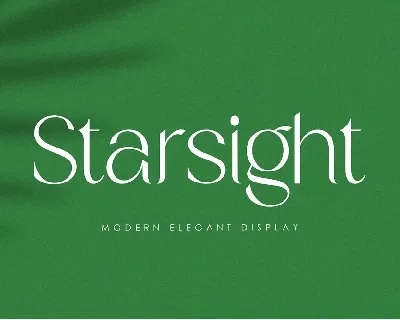 Starsight font