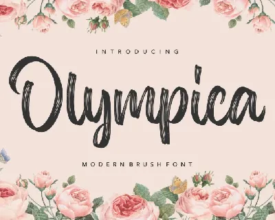 Olympica font