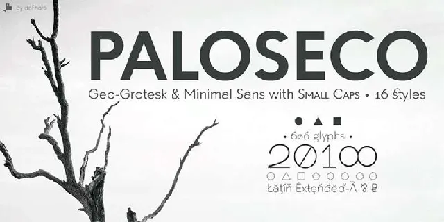 Paloseco Family font