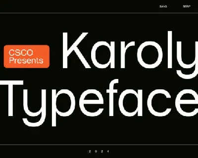 Karoly font