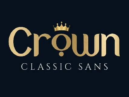 Crown Typeface font