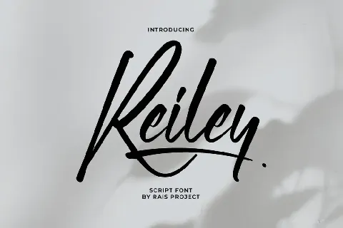 Reiley Demo font