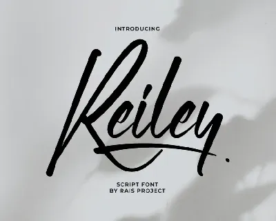 Reiley Demo font