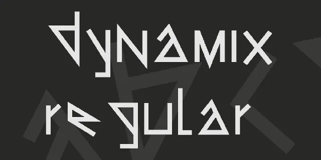 Dynamix font