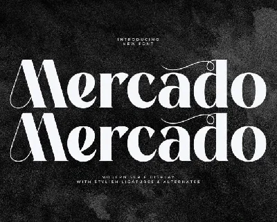 Mercado font