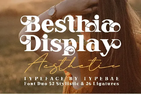 Besthia Display Duo font