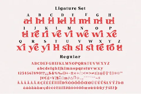 Besthia Display Duo font