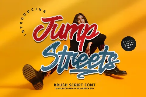 Jump Streets – Brush Script font