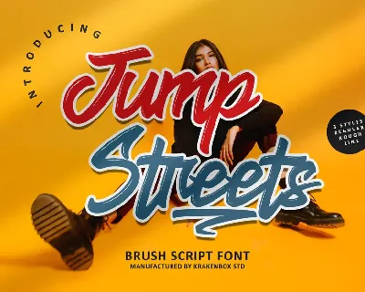 Jump Streets – Brush Script font