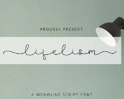 Lifelism font