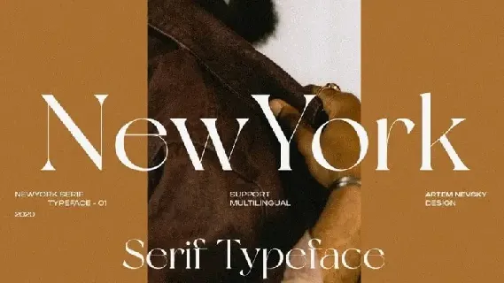 NewYork Serif font