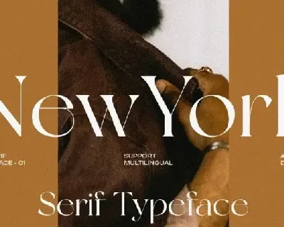 NewYork Serif font