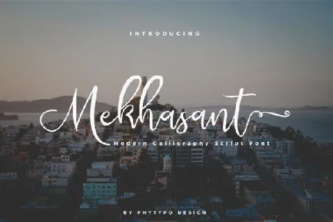 Mekhasant Script font