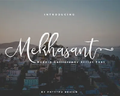 Mekhasant Script font