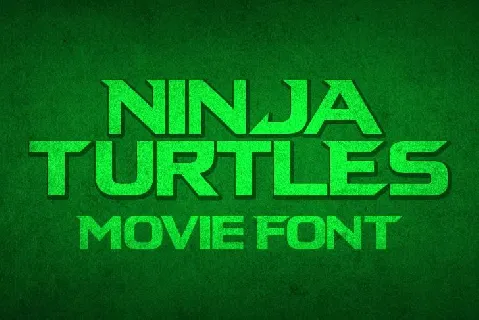 Ninja Turtles font