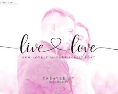 Live Love Calligraphy font