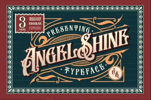 Angel Shine font