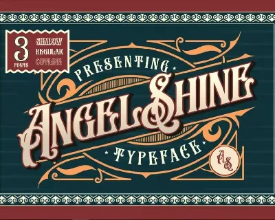 Angel Shine font