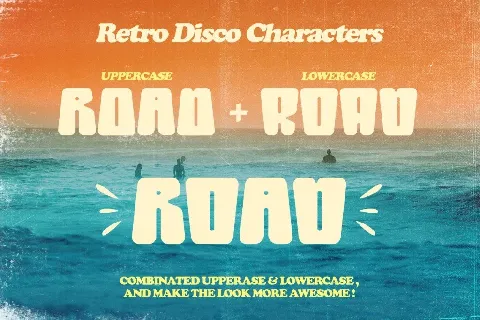 Retro Disco DEMO font