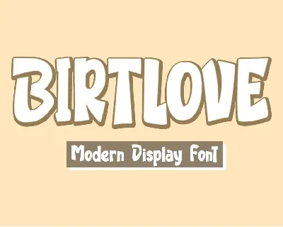 BIRTLOVE - Personal Use font