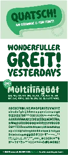 QuatschDEMO font