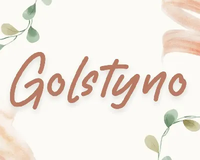 Golstyno font