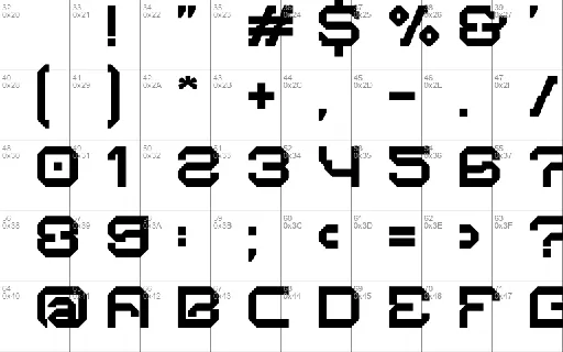 BARKMO-36 font